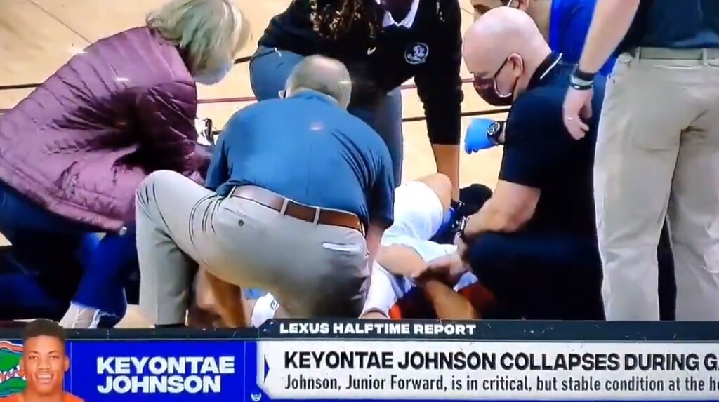 Η στιγμή της κατάρρευσης που «πάγωσε» το NCAA (video+photos)
