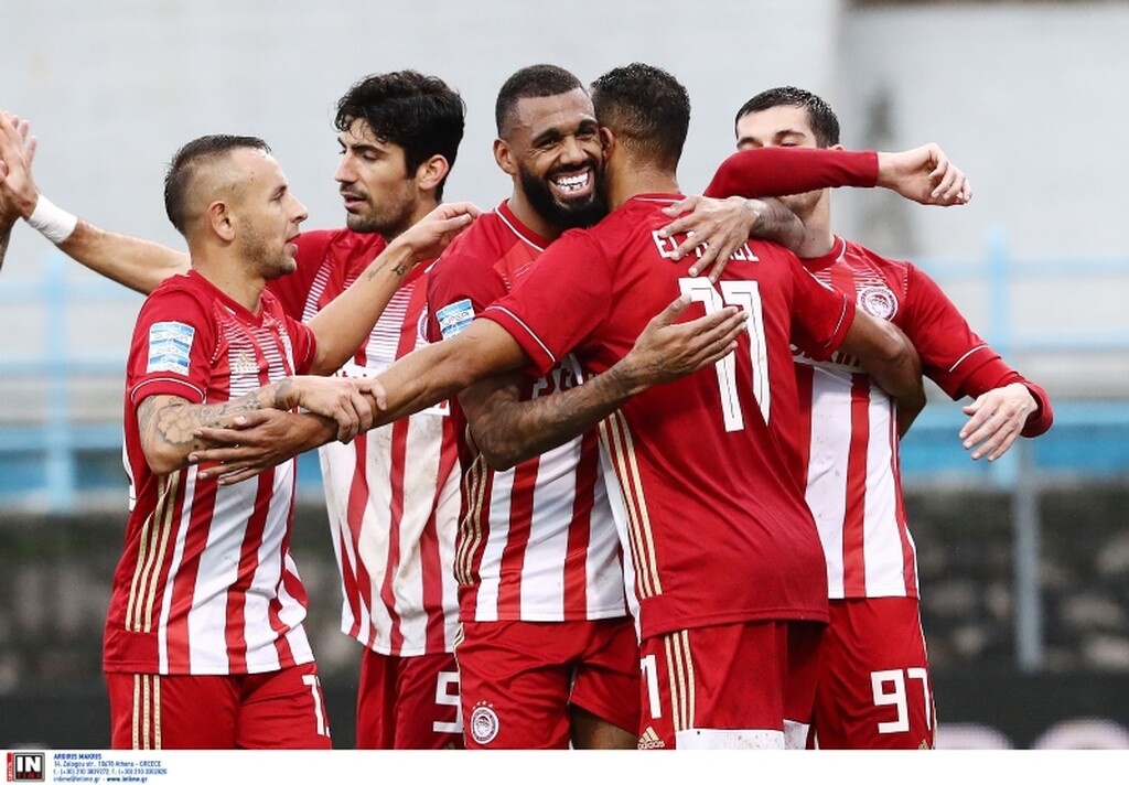 Λαμία-Ολυμπιακός: Η γκολάρα του Εμβιλά και το επιβλητικό ημίχρονο (video)