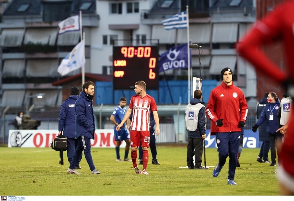 Χαμός με Τεννέ στο Λαμία-Ολυμπιακός - Έφυγε πριν τελειώσει ο αγώνας