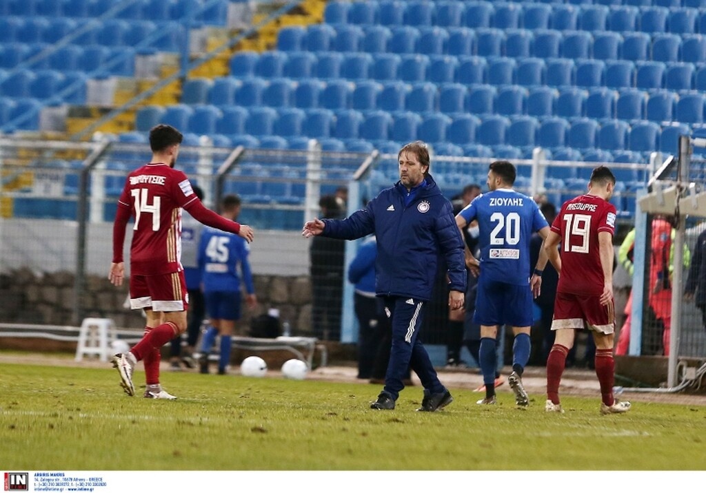 Χαμός με Τεννέ στο Λαμία-Ολυμπιακός - Έφυγε πριν τελειώσει ο αγώνας