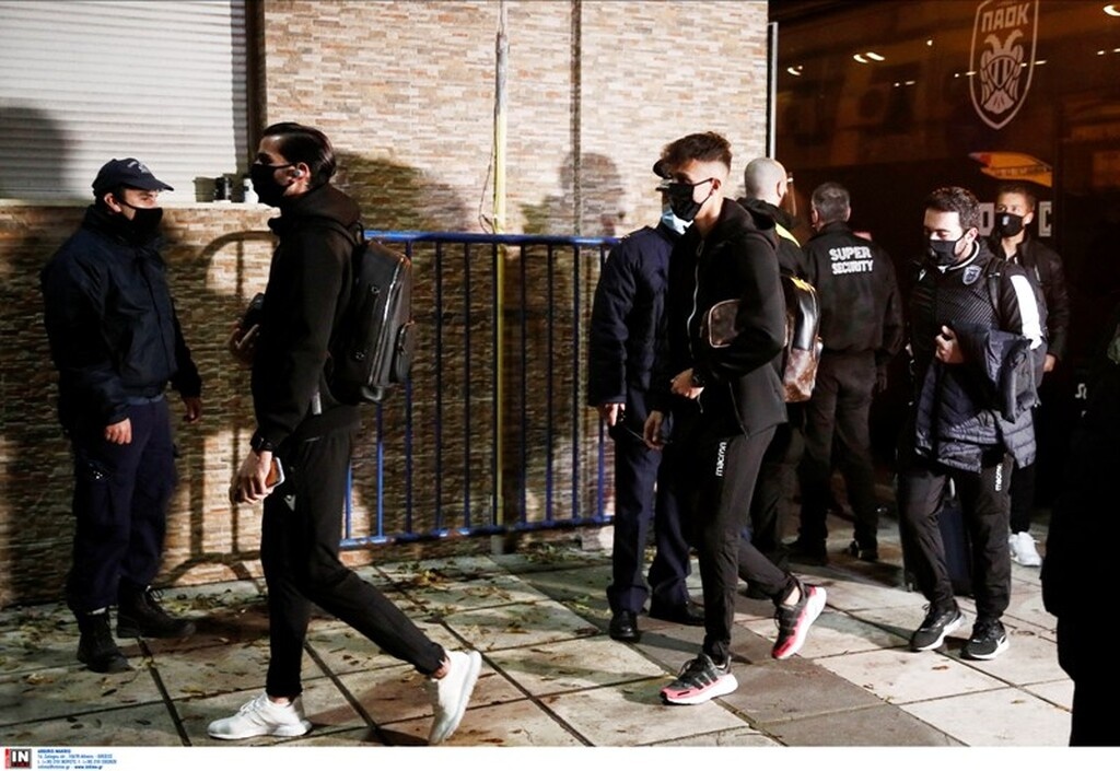 Άρης-ΠΑΟΚ: Χωρίς προβλήματα η άφιξη των αποστολών (Photos)
