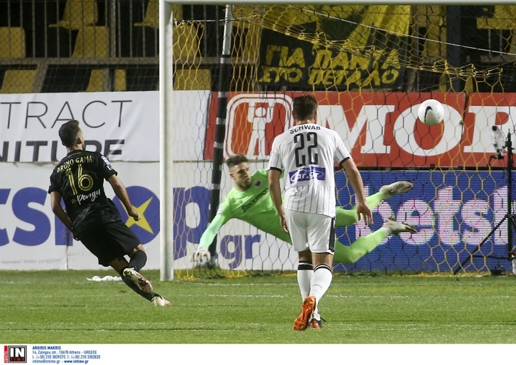 Άρης-ΠΑΟΚ: Πέναλτι με VAR και 1-0 αλά... Πανένκα ο Μπρούνο Γκάμα (video)