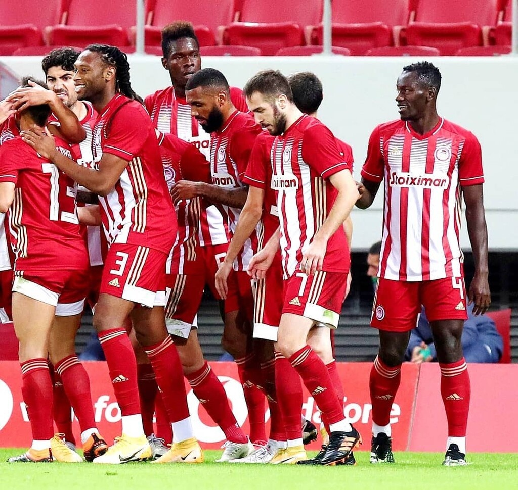 Λαμία-Ολυμπιακός: Η ενδεκάδα των «ερυθρόλευκων» (photos)