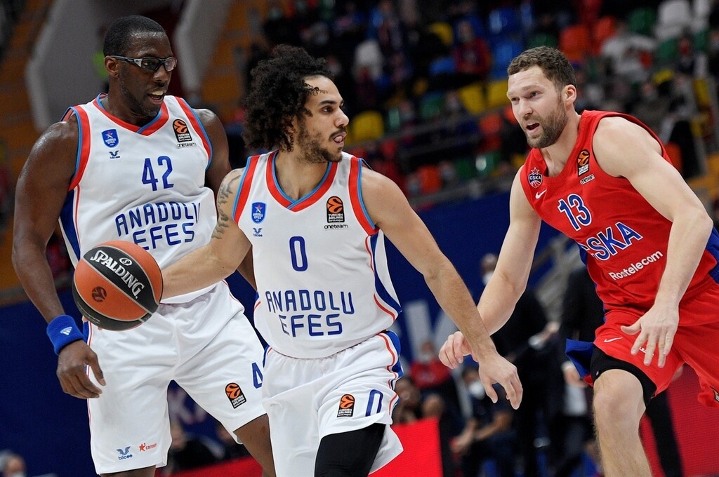 ΤΣΣΚΑ-Αναντολού Εφές 100-65: Σαρωτική εμφάνιση
