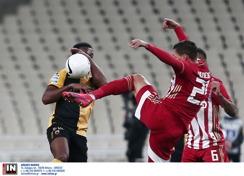 AEK-Ολυμπιακός 1-1