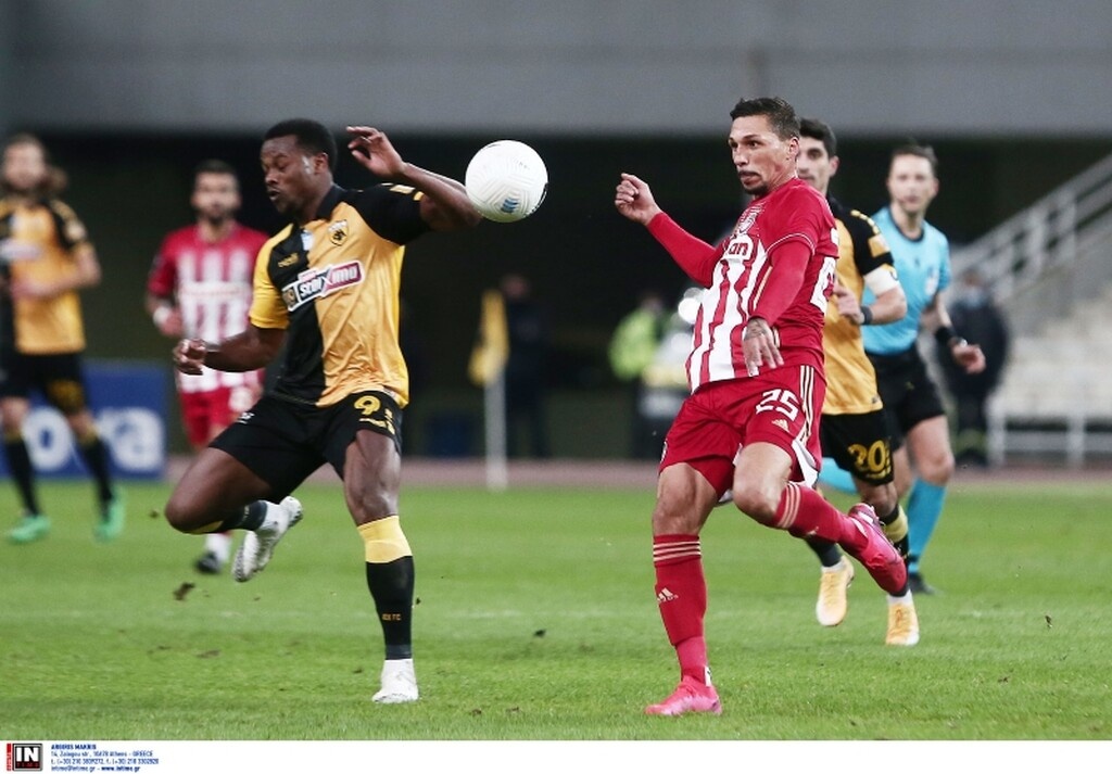 AEK-Ολυμπιακός 1-1