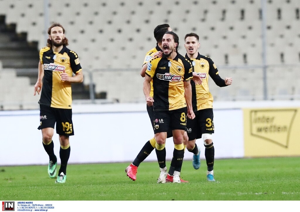 AEK-Ολυμπιακός 1-1