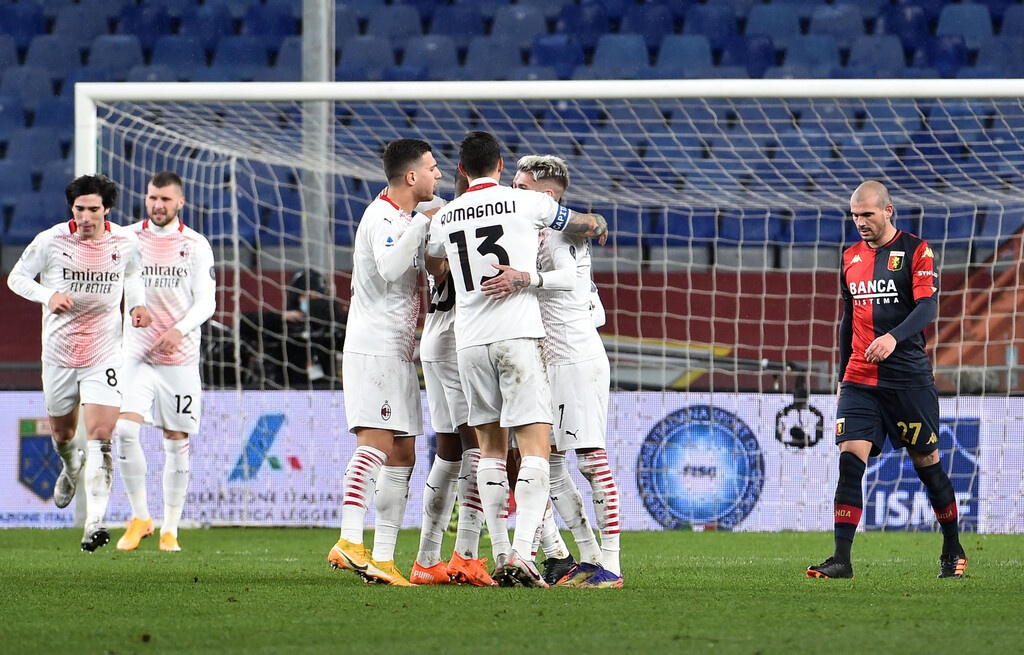 Serie A: Άφησε δύο βαθμούς στη Γένοβα η Μίλαν!