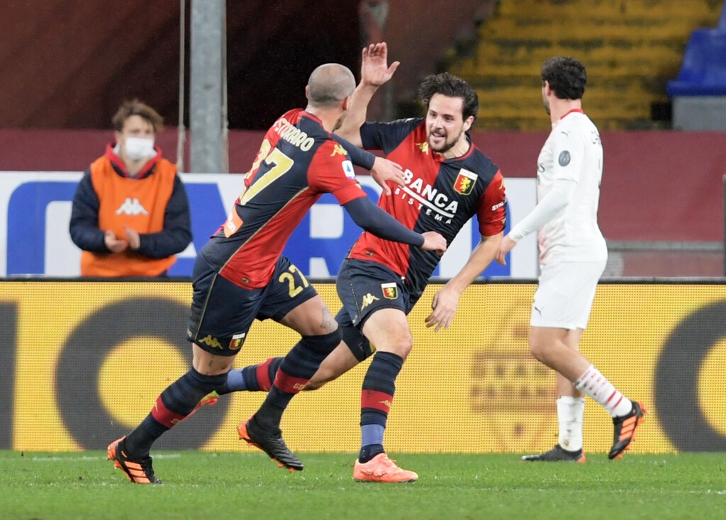Serie A: Άφησε δύο βαθμούς στη Γένοβα η Μίλαν!