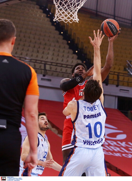 Ολυμπιακός-Βαλένθια 85-96: Έμεινε στη «διαβολοβδομάδα» και το πλήρωσε (videos+photos)