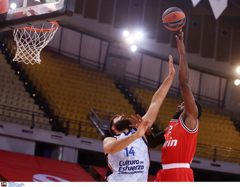 Ολυμπιακός-Βαλένθια 85-96: Έμεινε στη «διαβολοβδομάδα» και το πλήρωσε (videos+photos)