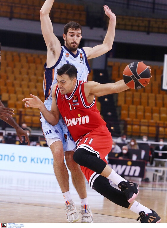 Ολυμπιακός-Βαλένθια 85-96: Έμεινε στη «διαβολοβδομάδα» και το πλήρωσε (videos+photos)