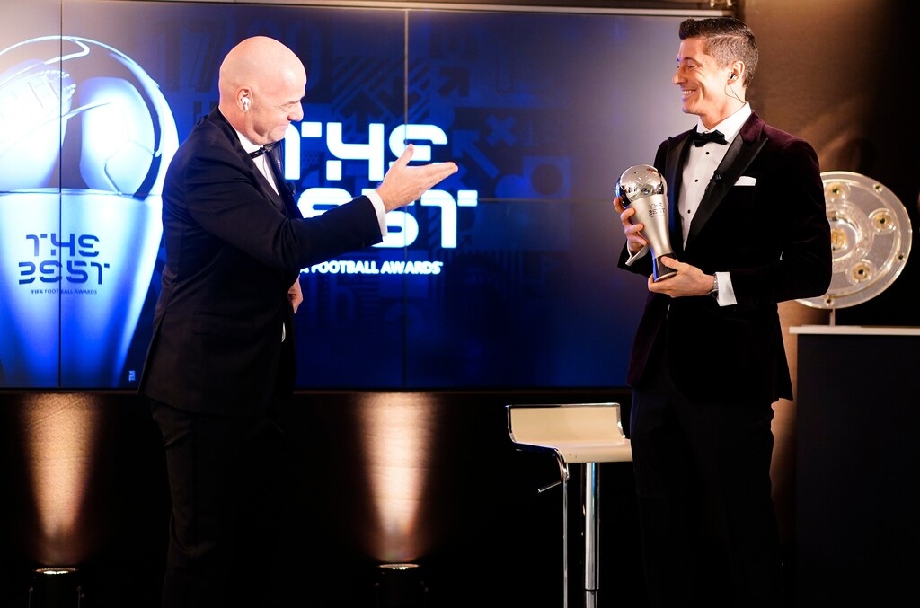 FIFA Awards: Δεν χορταίνει τίτλους ο RoBest Λεβαντόφσκι! (photos)
