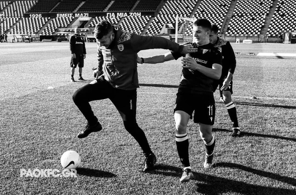 ΠΑΟΚ: Ένταση, μονομαχίες και οι εντολές του Πάμπλο Γκαρσία (video+photos)