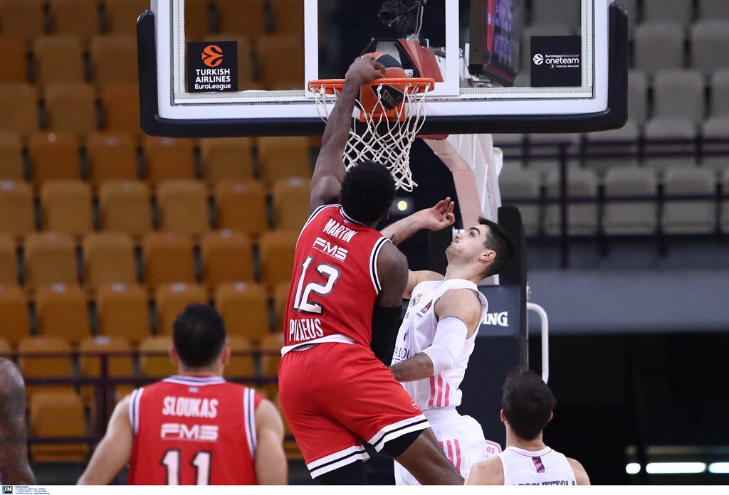 Ολυμπιακός-Ρεάλ Μαδρίτης 82-86: Τον πλήγωσαν Λαπροβίτολα-Γιούλ!