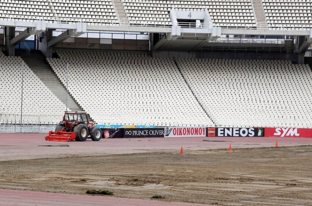 ΑΕΚ: Πυρετός εργασιών στο ΟΑΚΑ (photos)