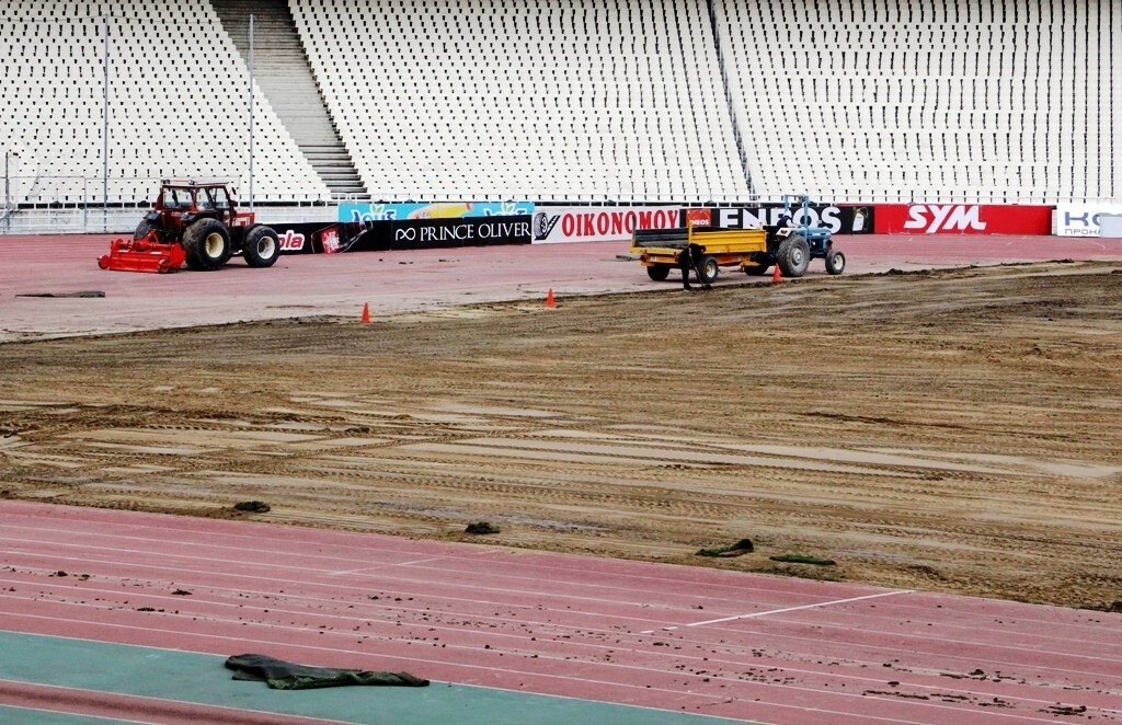ΑΕΚ: Πυρετός εργασιών στο ΟΑΚΑ (photos)