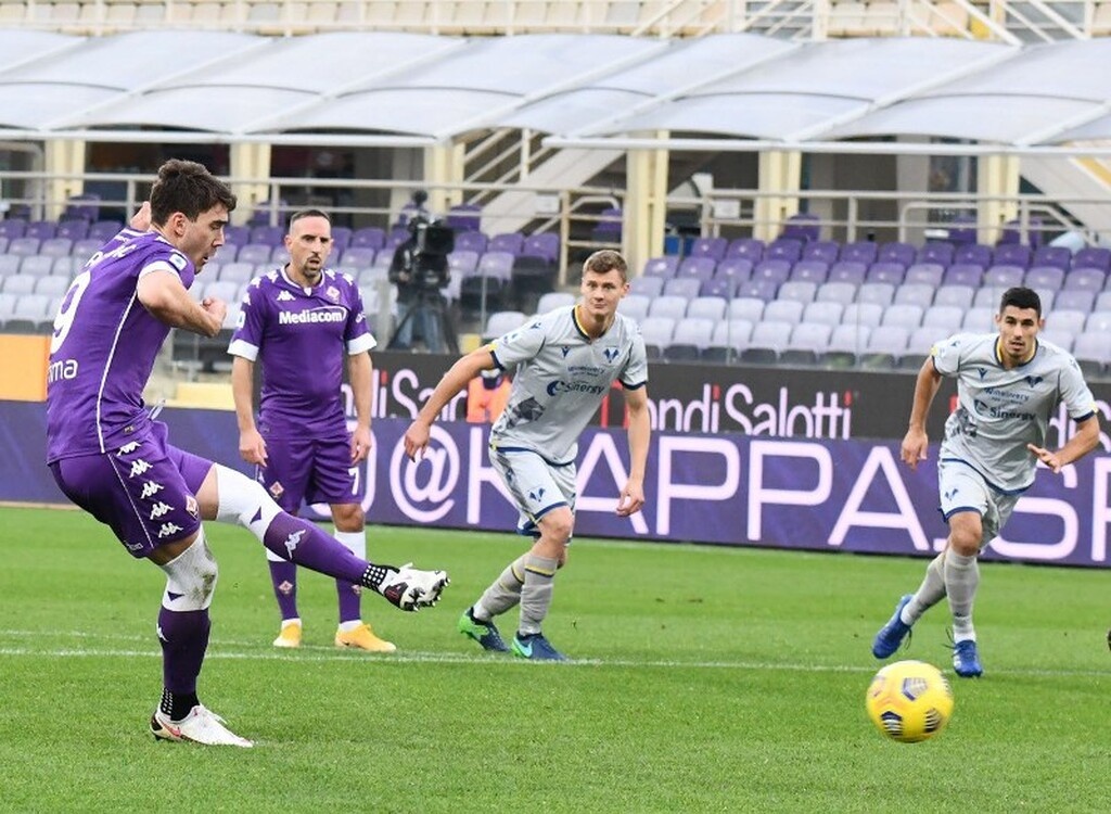 Serie A: Δύο πέναλτι και ισοπαλία στη Φλωρεντία!