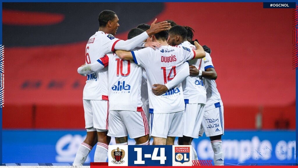 Ligue1: Η Λιόν διέλυσε τη Νις και πάτησε στην κορυφή, γκέλα για τη Μαρσέιγ (video+photos)