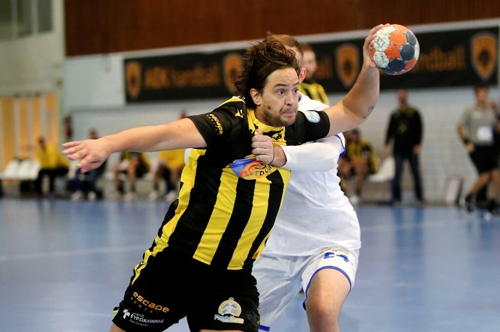 European Cup χάντμπολ: «Καθάρισε» την πρόκριση η ΑΕΚ, 37-19 την Πρίστινα (photos)