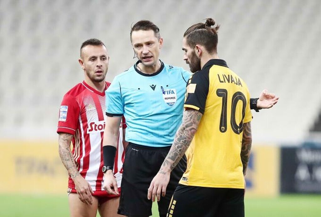 ΑΕΚ: Τα λέει και... τελειώνει με Λιβάγια (photos)