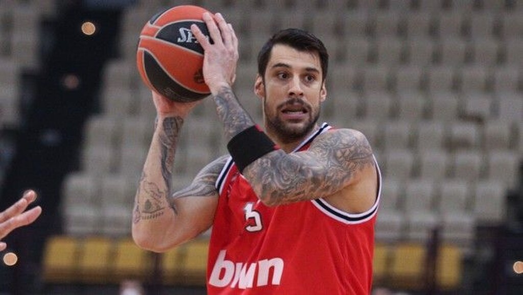 Ολυμπιακός: Εκτός με Φενέρ ο Πρίντεζης