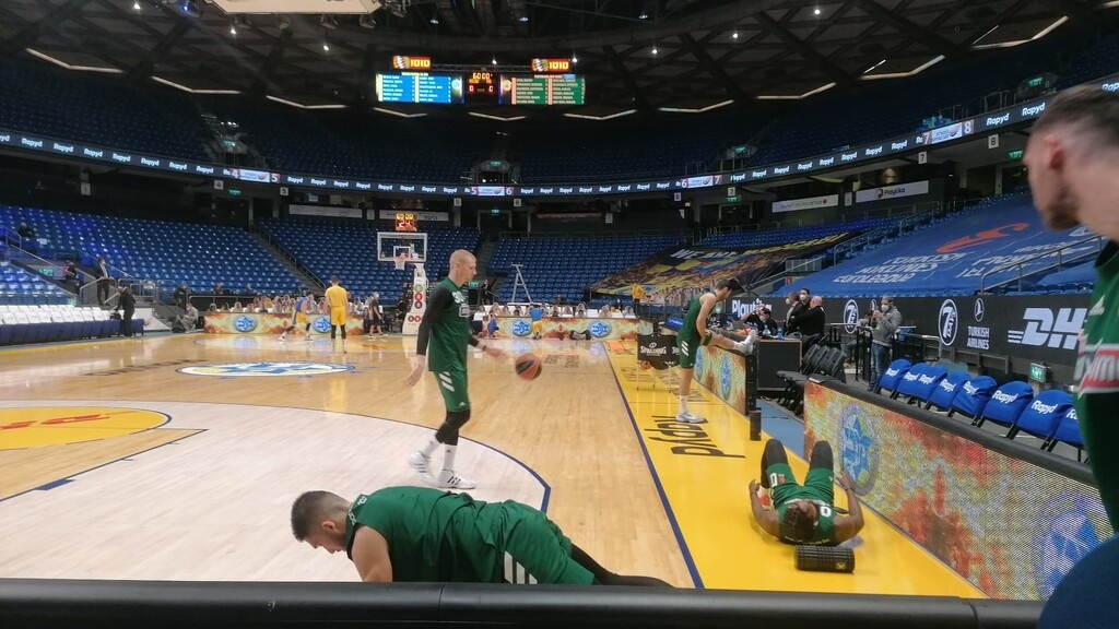 Μακάμπι Τελ Αβίβ - Παναθηναϊκός ΟΠΑΠ: Ζεσταίνονται οι «πράσινοι» (videos+photos)