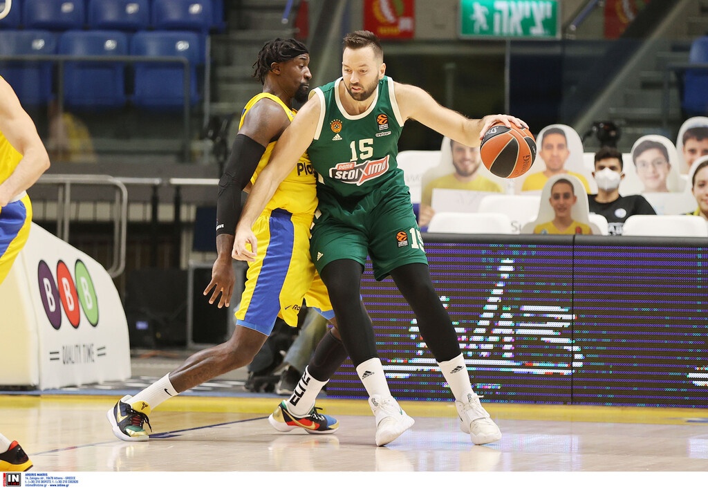 Μακάμπι-Παναθηναϊκός ΟΠΑΠ 89-81: Τη «σκότωσε» ο Νέντοβιτς, τον κέρδισε ο Ουίλμπεκιν