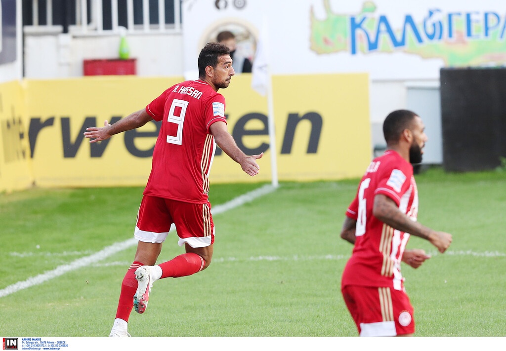 Ολυμπιακός: Ο Χασάν κρίνει τον επιθετικό (photos)