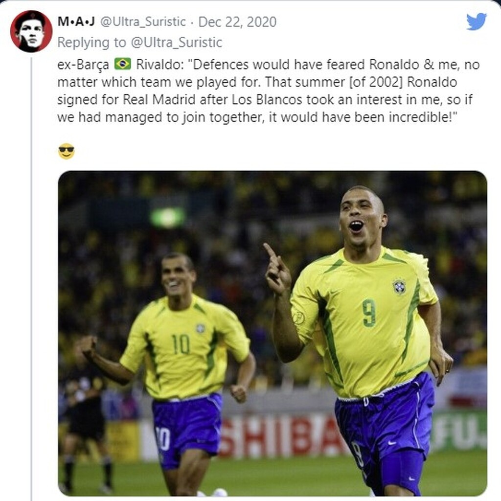 Αποκάλυψη «βόμβα» από Ριβάλντο: «Βρέθηκα κοντά αλλά...»