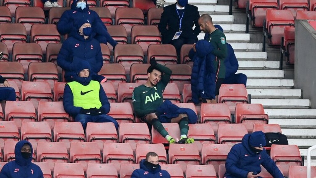 Τότεναμ: Έξαλλος στην αλλαγή του ο Ντέλε Άλι - Απίστευτες εικόνες (photos)