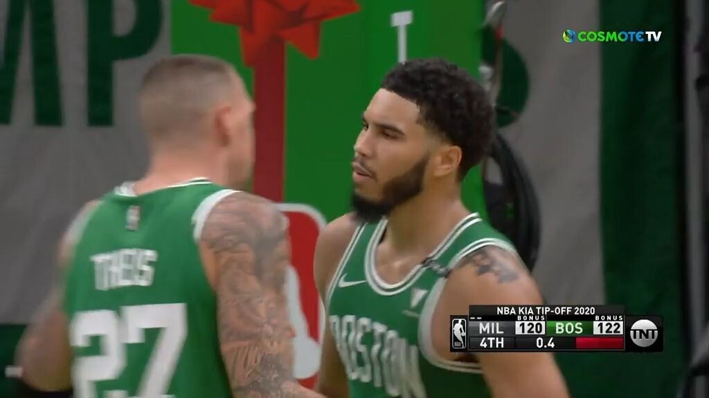 Σέλτικς-Μπακς 122-121: Από ήρωας... μοιραίος ο Γιάννης σε ματσάρα-θρίλερ (videos)