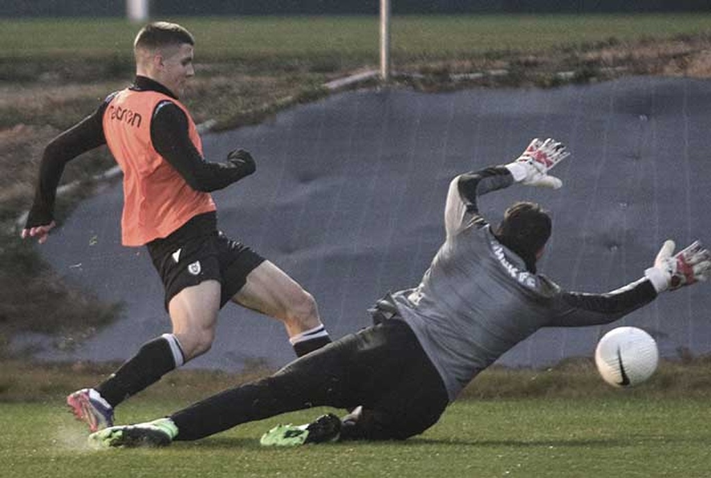 ΠΑΟΚ: Οι οδηγίες του Πάμπλο Γκαρσία και τα χαμόγελα (video)