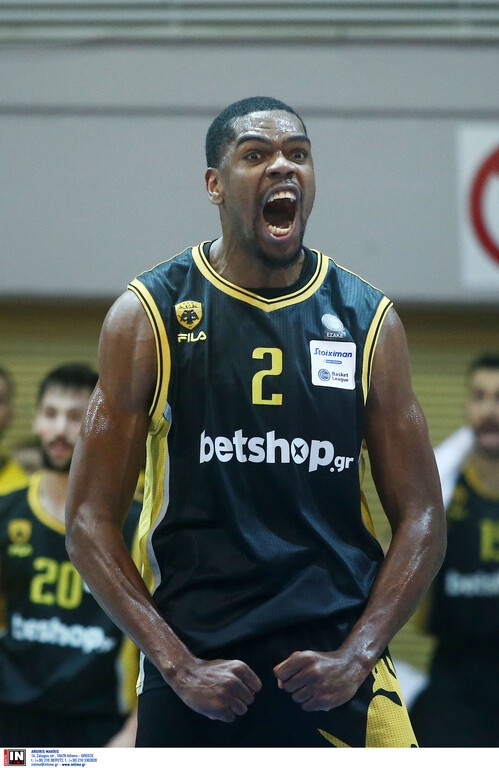Λαύριο-AEK: Ασταμάτητος Μορέιρα με 20 πόντους στο πρώτο μέρος (video)