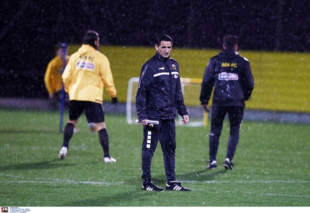 ΑΕΚ: Πρώτη προπόνηση Χιμένεθ με αρκετές απουσίες (photos)