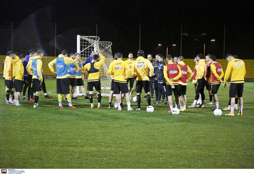 ΑΕΚ: Πρώτη προπόνηση Χιμένεθ με αρκετές απουσίες (photos)