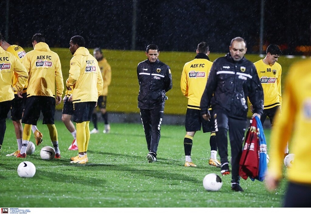 ΑΕΚ: Πρώτη προπόνηση Χιμένεθ με αρκετές απουσίες (photos)