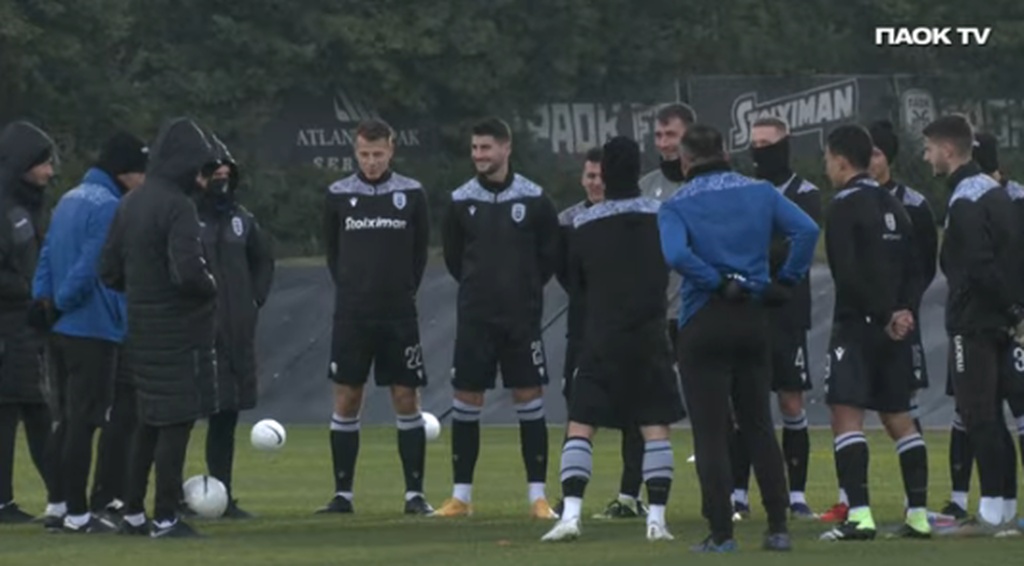 ΠΑΟΚ: Οι οδηγίες του Πάμπλο Γκαρσία και τα χαμόγελα (video)