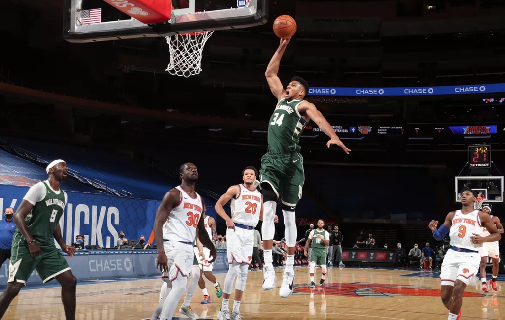 NBA: Τα highlights του Γιάννη Αντετοκούνμπο (photos+video)