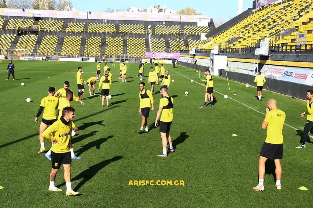 Άρης: Παρουσία Καρυπίδη η προπόνηση! (Photos)