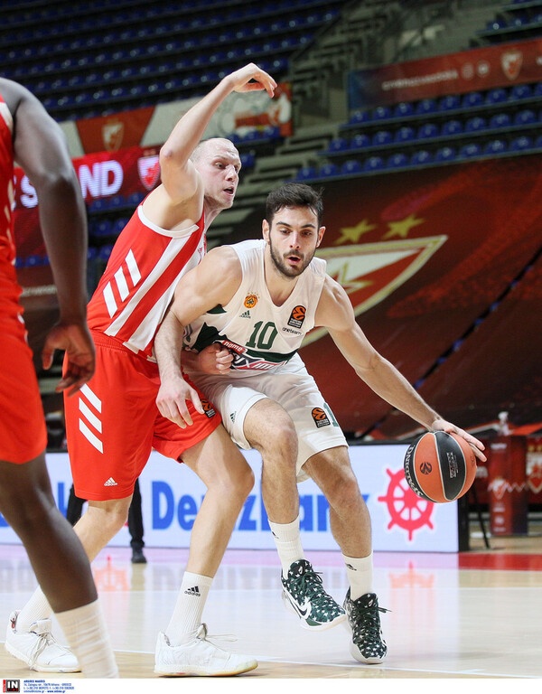 Ερυθρός Αστέρας - Παναθηναϊκός ΟΠΑΠ 74-71: Τραγικοί οι «πράσινοι», πάλεψε μόνος του ο Παπαπέτρου