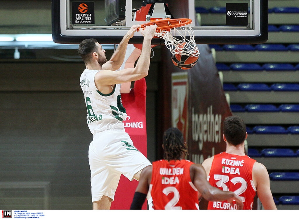 Ερυθρός Αστέρας - Παναθηναϊκός ΟΠΑΠ 74-71: Τραγικοί οι «πράσινοι», πάλεψε μόνος του ο Παπαπέτρου