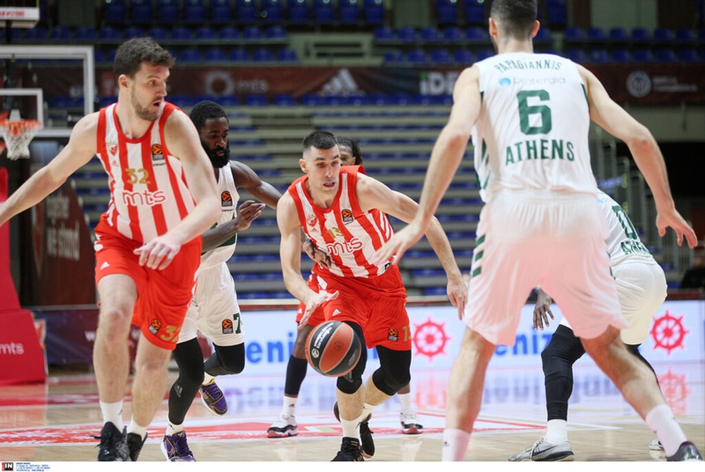 Ερυθρός Αστέρας - Παναθηναϊκός ΟΠΑΠ 74-71: Τραγικοί οι «πράσινοι», πάλεψε μόνος του ο Παπαπέτρου