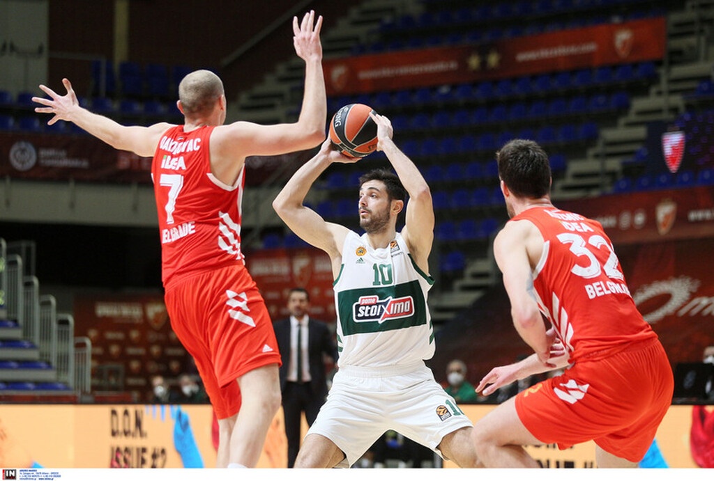 Ερυθρός Αστέρας - Παναθηναϊκός ΟΠΑΠ 74-71: Τραγικοί οι «πράσινοι», πάλεψε μόνος του ο Παπαπέτρου