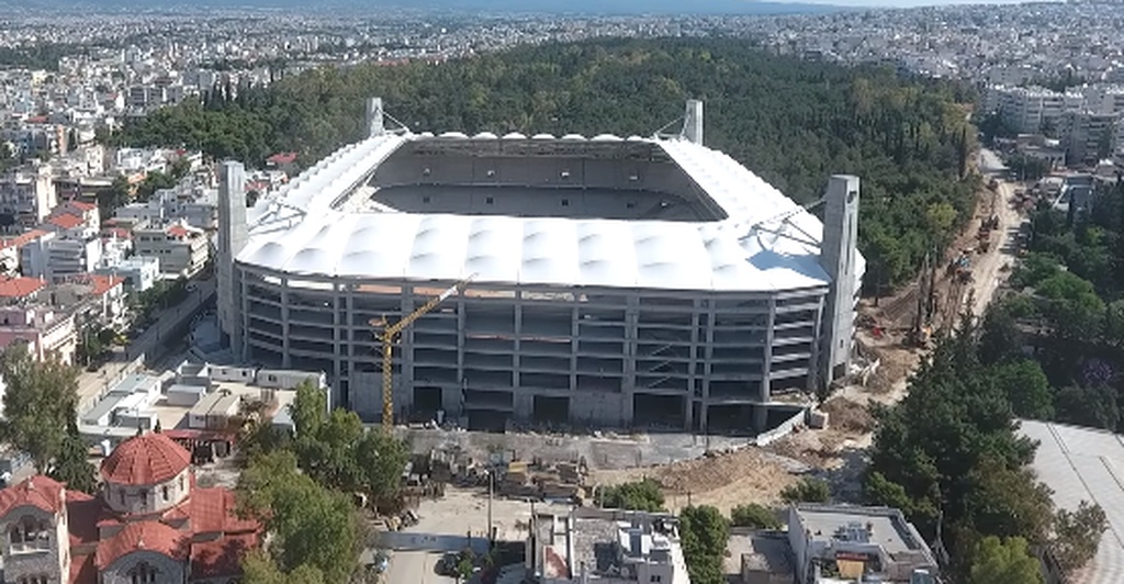 ΑΕΚ: Παίρνουν μορφή τα δύο κτίρια στην «Αγιά Σοφιά» (photo)