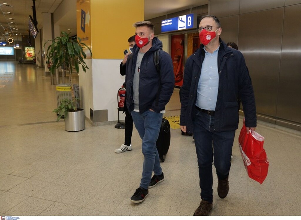 Ολυμπιακός: Έφτασε ο Ρέαμπτσιουκ που άλλαξε χρόνο στον αέρα! (Photos)