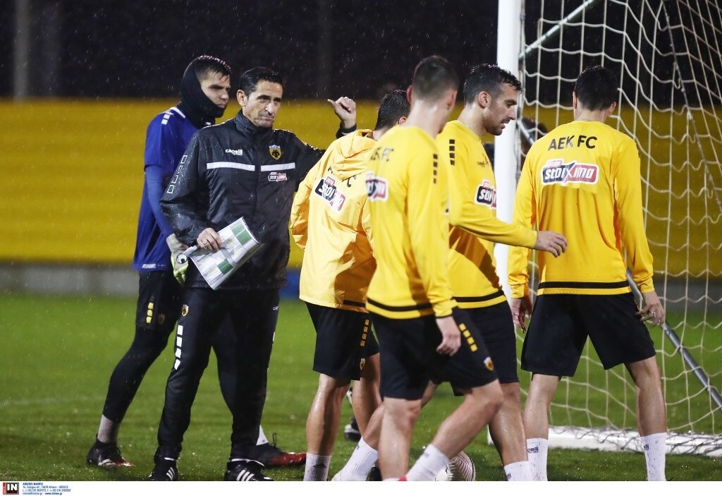 «Καυτός Γενάρης για την ΑΕΚ - Το πρόγραμμα... βουνό (photos)