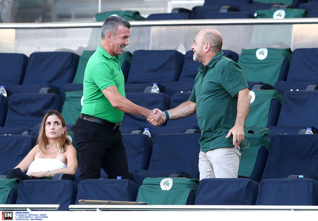 Παναθηναϊκός: Στο Κορωπί ο Αλαφούζος, μίλησε με Μπόλονι (photos)