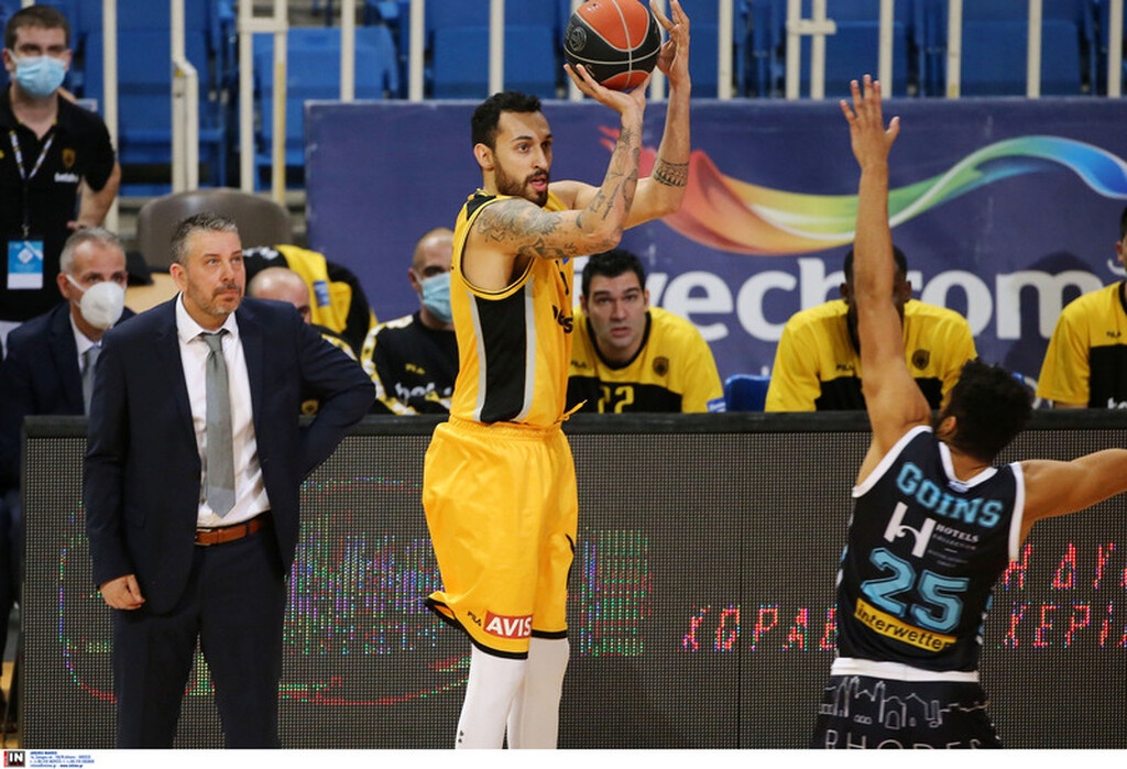 O αγώνας της ΑΕΚ με τον Κολοσσό σε εικόνες