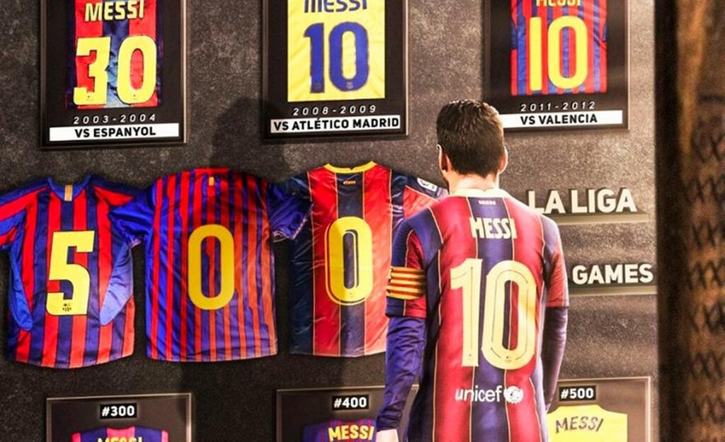 Μπαρτσελόνα: Το απίθανο σκίτσο για την «500άρα» του Μέσι (photos)